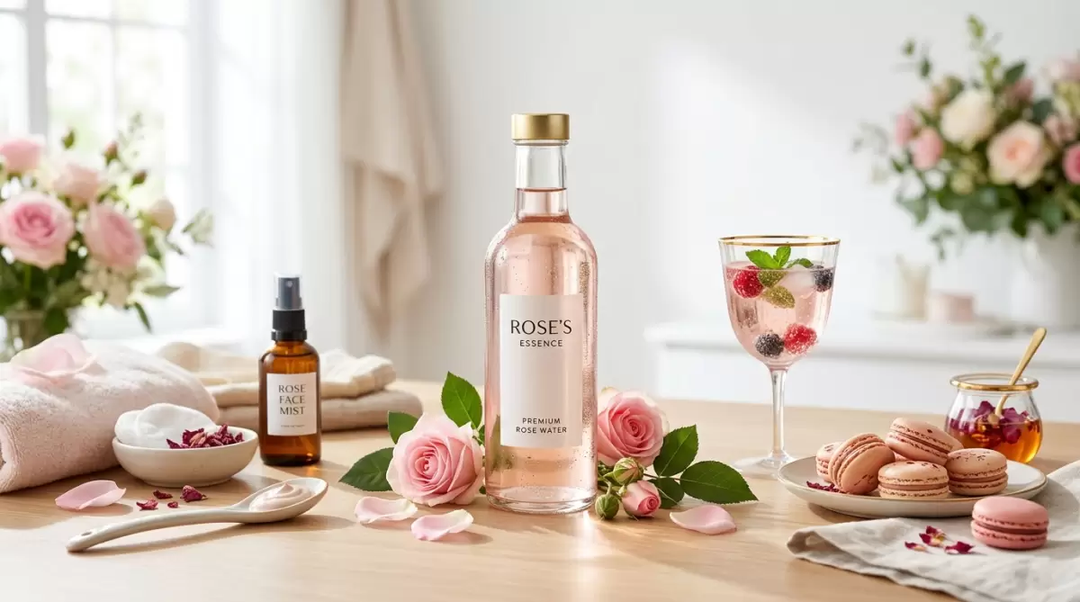 Versatile Benefits Of Rose Water: From Skin Care To Culinary Delights